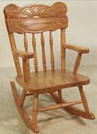 Sunburst Child's Rocker